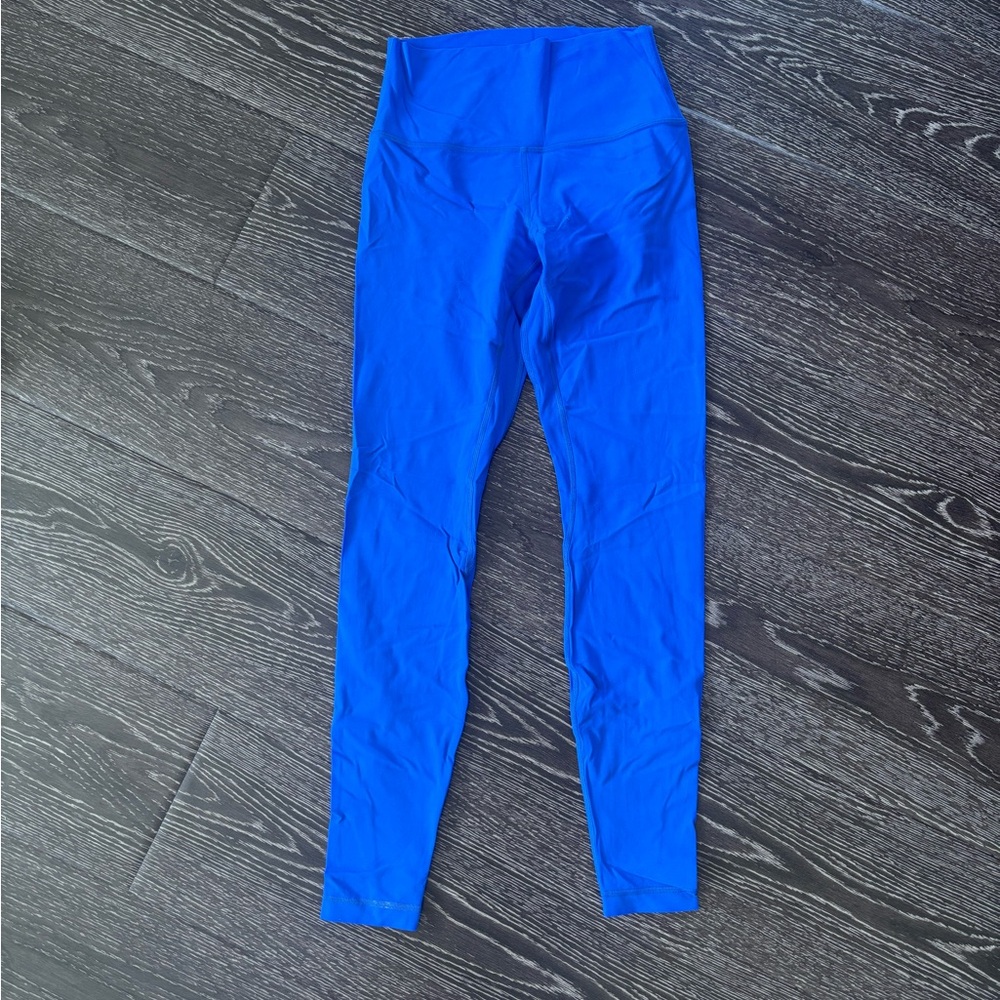lululemon Align Leggings 28” Cerulean Blue Size 6
